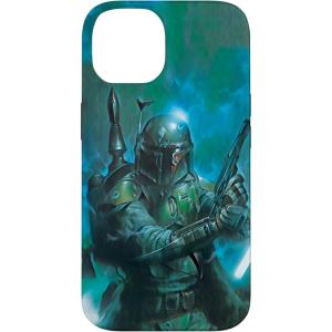 imageiPhone 16 Star Wars Classic Boba Fett Battle Ready Green CaseiPhone 14