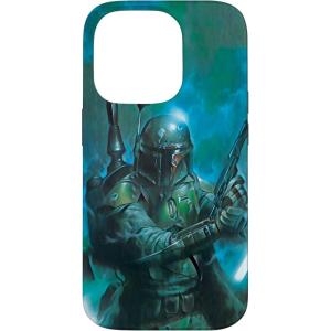 imageiPhone 16 Star Wars Classic Boba Fett Battle Ready Green CaseiPhone 14 Pro