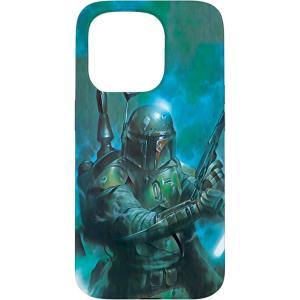 imageiPhone 16 Star Wars Classic Boba Fett Battle Ready Green CaseiPhone 15 Pro
