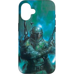 imageiPhone 16 Star Wars Classic Boba Fett Battle Ready Green CaseiPhone 16