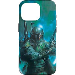 imageiPhone 16 Star Wars Classic Boba Fett Battle Ready Green CaseiPhone 16 Pro