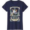 imageStar Wars Luke Skywalker Princess Leia Performance TShirt TShirtNavy Blue
