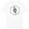 imageStar Wars The Bad Batch 8Bit Style Logo TShirtWhite