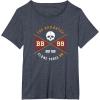 imageStar Wars The Bad Batch BB 99 V2 Logo TShirtHeather Blue