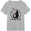 imageStar Wars The Bad Batch Crosshair C1 TShirtHeather Grey