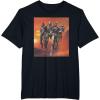 imageStar Wars The Bad Batch Hunter Wrecker Tech Crosshair Sunset TShirtBlack