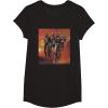 imageStar Wars The Bad Batch Hunter Wrecker Tech Crosshair Sunset TShirtBlack