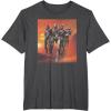 imageStar Wars The Bad Batch Hunter Wrecker Tech Crosshair Sunset TShirtDark Heather Grey