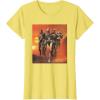 imageStar Wars The Bad Batch Hunter Wrecker Tech Crosshair Sunset TShirtLemon Yellow