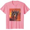 imageStar Wars The Bad Batch Hunter Wrecker Tech Crosshair Sunset TShirtPink