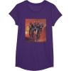 imageStar Wars The Bad Batch Hunter Wrecker Tech Crosshair Sunset TShirtPurple