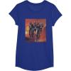 imageStar Wars The Bad Batch Hunter Wrecker Tech Crosshair Sunset TShirtRoyal Blue