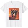 imageStar Wars The Bad Batch Hunter Wrecker Tech Crosshair Sunset TShirtWhite