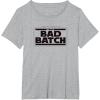 imageStar Wars The Bad Batch Logo V1 TShirtHeather Grey