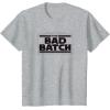 imageStar Wars The Bad Batch Logo V1 TShirtHeather Grey