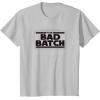 imageStar Wars The Bad Batch Logo V1 TShirtSilver Grey