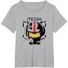 imageStar Wars The Bad Batch Tech C1 TShirtHeather Grey