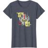 imageStar Wars The Bad Batch Unit 99 Were On Our Way TShirtHeather Blue