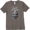imageStar Wars The Bad Batch Wrecker Helmet Sketch Premium TShirtAsphalt Grey