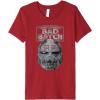 imageStar Wars The Bad Batch Wrecker Helmet Sketch Premium TShirtCranberry Red