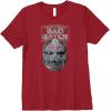 imageStar Wars The Bad Batch Wrecker Helmet Sketch Premium TShirtCranberry Red