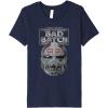 imageStar Wars The Bad Batch Wrecker Helmet Sketch Premium TShirtNavy Blue