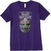 imageStar Wars The Bad Batch Wrecker Helmet Sketch Premium TShirtPurple