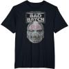 imageStar Wars The Bad Batch Wrecker Helmet Sketch TShirtBlack