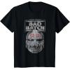 imageStar Wars The Bad Batch Wrecker Helmet Sketch TShirtBlack