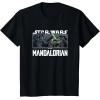 imageStar Wars The Mandalorian Luke Skywalker Vs Dark Troopers TShirtBlack