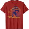imageStar Wars Luke Skywalker Here to Rescue You TShirt TShirtCranberry Red