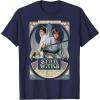 imageStar Wars Luke Skywalker Princess Leia Performance TShirt TShirtNavy Blue
