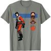 imageStar Wars Luke Skywalker XWing Rebel Pilot Retro TShirtOlive Heather