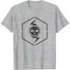 imageStar Wars The Bad Batch 8Bit Style Logo TShirtHeather Grey