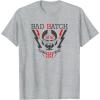 imageStar Wars The Bad Batch Clone Force 99 Logo C1 TShirtHeather Grey