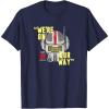 imageStar Wars The Bad Batch Unit 99 Were On Our Way TShirtNavy Blue