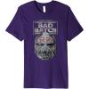 imageStar Wars The Bad Batch Wrecker Helmet Sketch Premium TShirtPurple