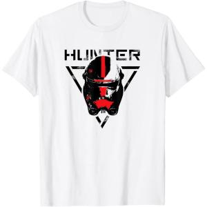 imageStar Wars The Bad Batch Hunter C1 TShirtWhite