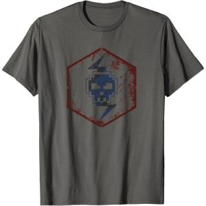 imageStar Wars The Bad Batch Skull Logo TShirtAsphalt Grey