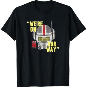 imageStar Wars The Bad Batch Unit 99 Were On Our Way TShirtBlack