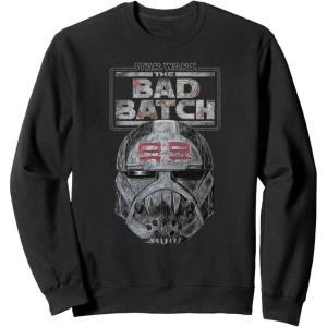 imageStar Wars The Bad Batch Wrecker Helmet Sketch SweatshirtBlack