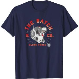 imageStar Wars The Bad Batch ampamp Co Clone Force 99 TShirtNavy Blue
