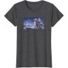 imageStar Wars The Empire Strikes Back Exclusive Luke Skywalker TShirtDark Heather Grey