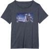 imageStar Wars The Empire Strikes Back Exclusive Luke Skywalker TShirtHeather Blue