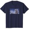 imageStar Wars The Empire Strikes Back Exclusive Luke Skywalker TShirtNavy Blue