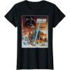 imageStar Wars The Empire Strikes Back Luke Skywalker Vintage TShirtBlack