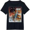 imageStar Wars The Empire Strikes Back Luke Skywalker Vintage TShirtBlack