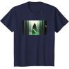 imageStar Wars The Mandalorian Luke Skywalker Jedi Entrance TShirtNavy Blue