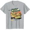 imageStar Wars Welcome To Tatooine Luke Skywalker Poster TShirtHeather Grey