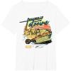 imageStar Wars Welcome To Tatooine Luke Skywalker Poster TShirtWhite